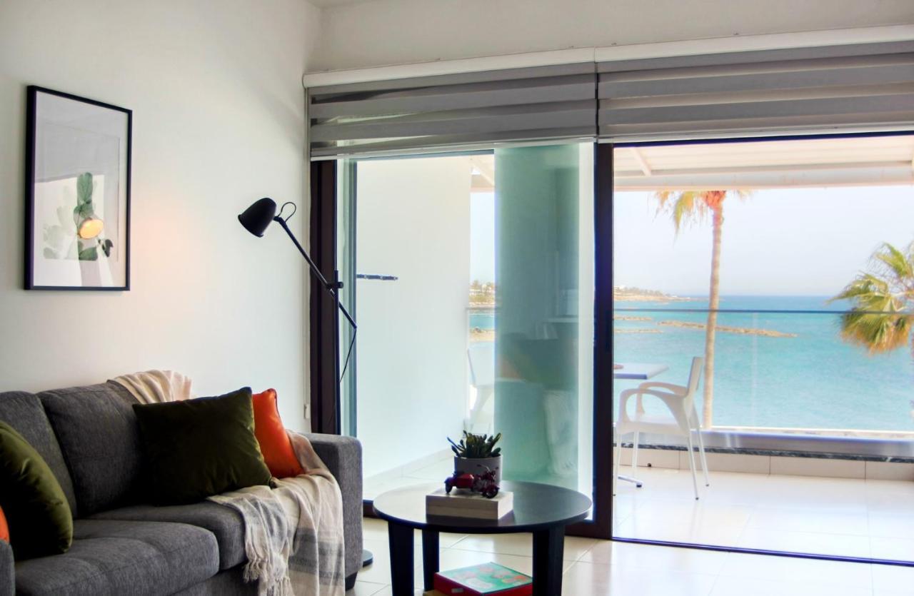 Ferienwohnung Phaedrus Living Seaview Luxury Flat Lighthouse 53 Paphos Exterior foto